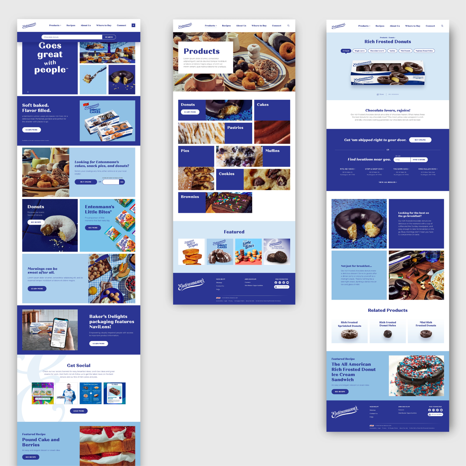 Entenmanns web design